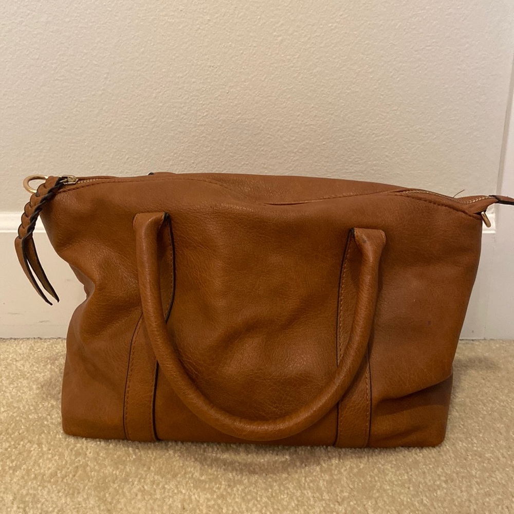 Faux Leather Handbag